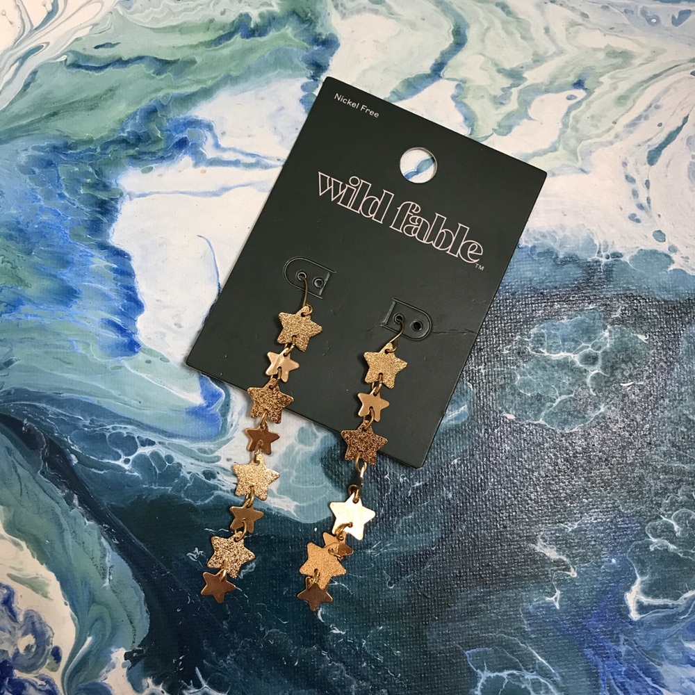 star earrings